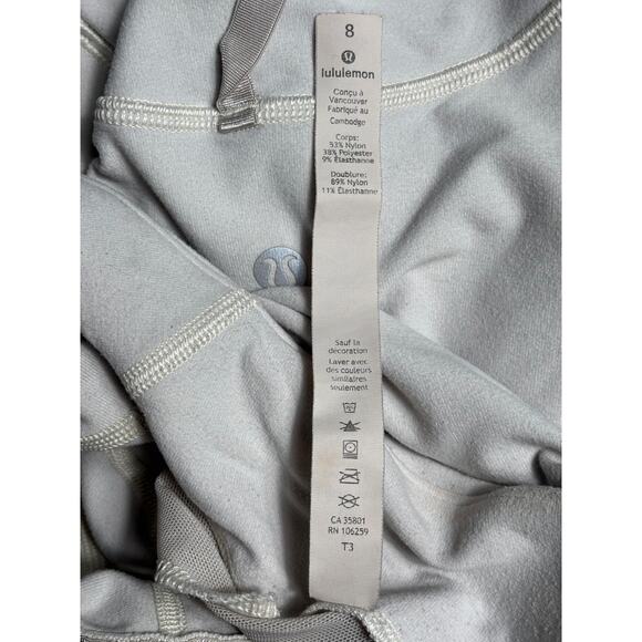 Lululemon Define Jacket Nulu Womens 8 White Opal Full Zip Athleisure *READ - Picture 4 of 9